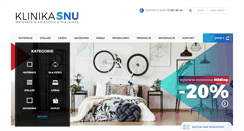 Desktop Screenshot of klinikasnu.pl