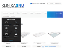 Tablet Screenshot of klinikasnu.pl